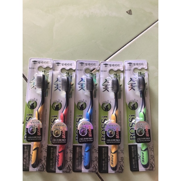 Bàn chải than tre Hàn quốc  combo  5 cái