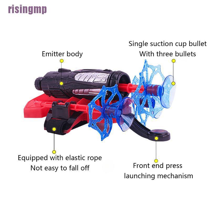 Đồ Chơi Người Nhện Đeo Tay Bằng Lụa Độc Đáo