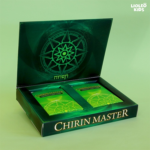 Bộ thẻ bài Lioleo Kids hệ cây- Chirin master màu xanh lá