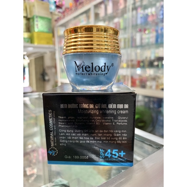 kem Melody dưỡng trắng da ,giữ ẩm,mềm mịn da hủ 15G