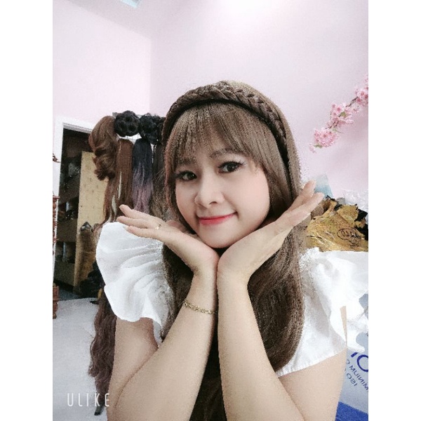 tóc giả bính đính cài