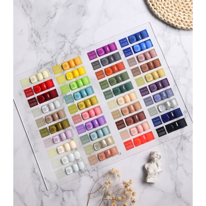 sơn gel verygood nail set 40 màu