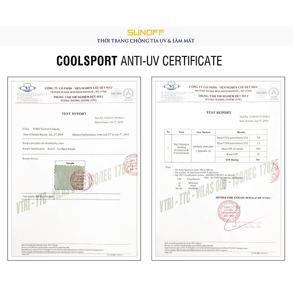 Áo Chống Nắng Trẻ Em/Ngăn 98% Tia UV - Sunoff CoolSport