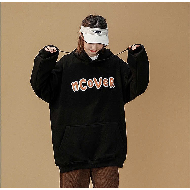 Áo khoác Hoodie Ncover nỉ form rộng Unisex AHD 09