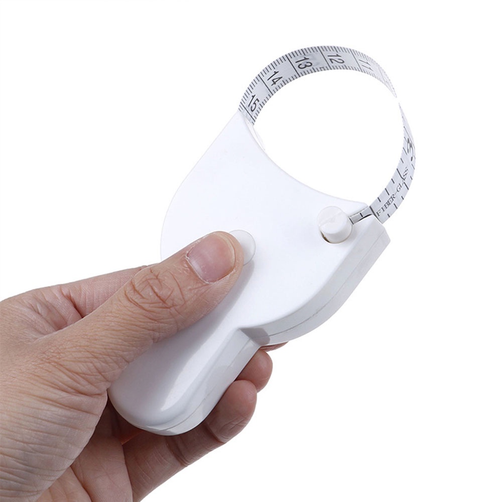 Thước Dây Đo Eo Di Động Có Tay Cầm Tiện Dụng Hỗ Trợ Giảm Cân