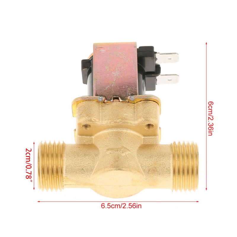 Công Tắc Điều Khiển Lưu Lượng Nước 2 Cổng DC12V