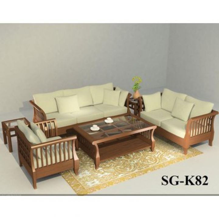 [FreeShip TPHCM] Sofa Gỗ Sồi Cao Cấp,Ghế Sofa Gỗ Đẹp Bền