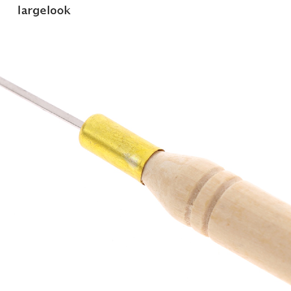 [largelook] 1Pcs Bamboo Crochet Handle Hook Needle Dread Tool Braiding Hair DIY Making Tool ♨HOT SELL