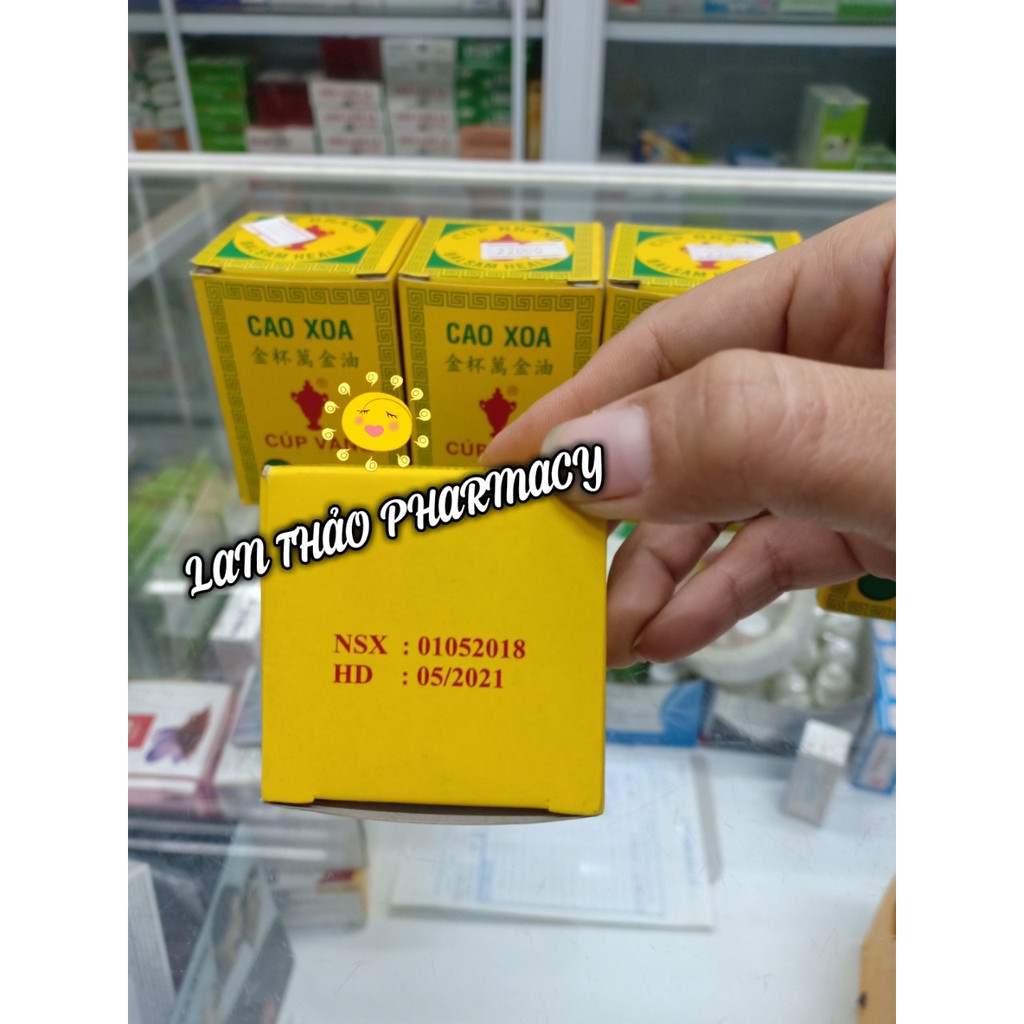 [40G] DẦU CÙ LÀ CAO XOA CÚP VÀNG 40G CHÍNH HÃNG