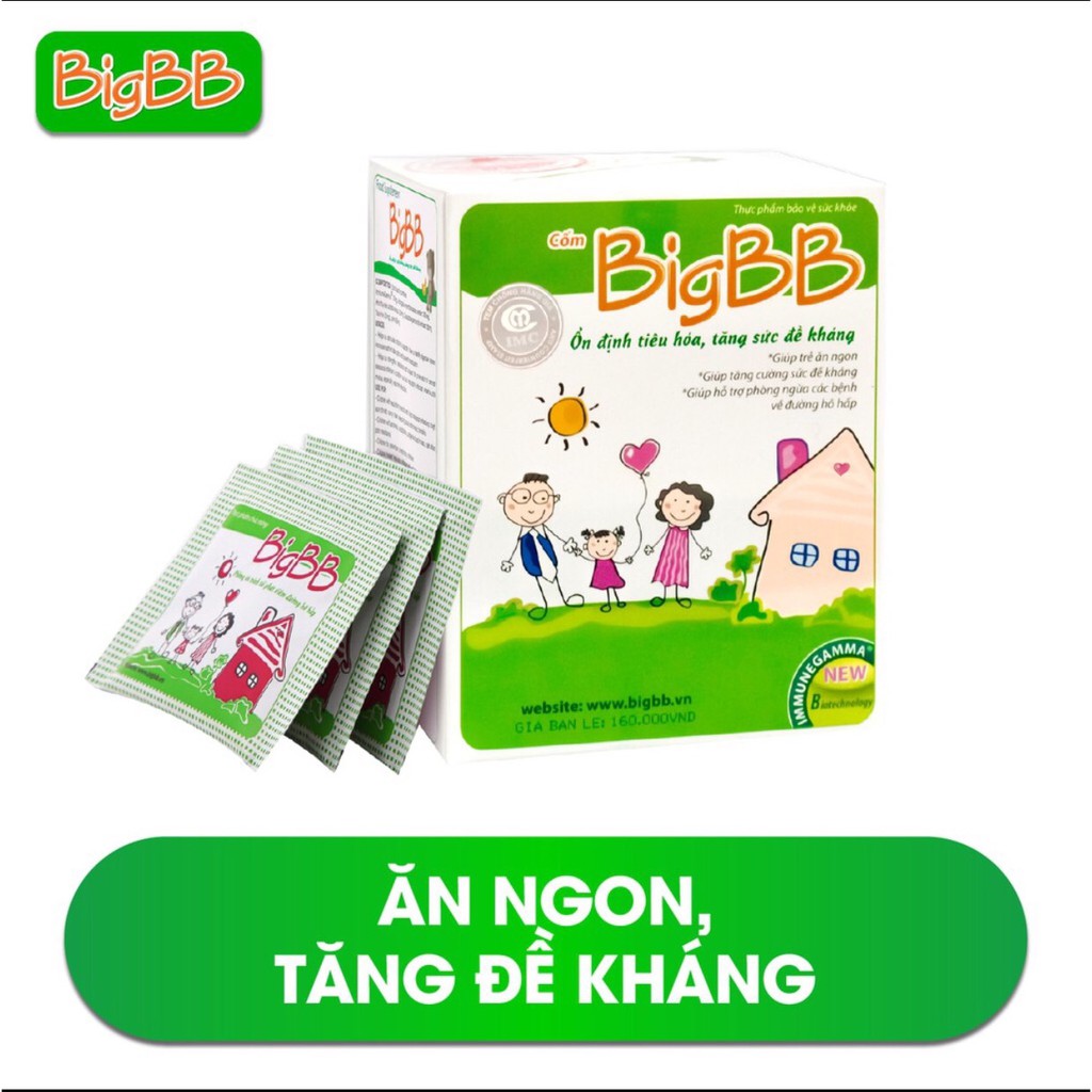 BigBB - Giúp trẻ ăn ngon , tăng sức đề kháng (Nhà thuốc Amipharma)