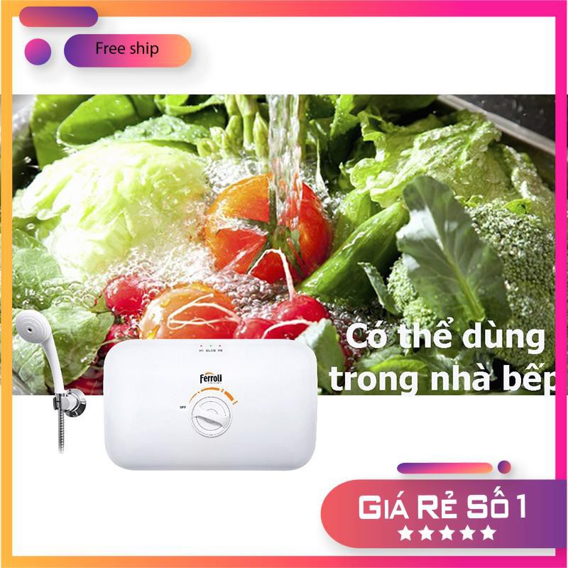 Máy Nước Nóng Ferroli Rita FS 4.5TM đa nhiệm, không bơm