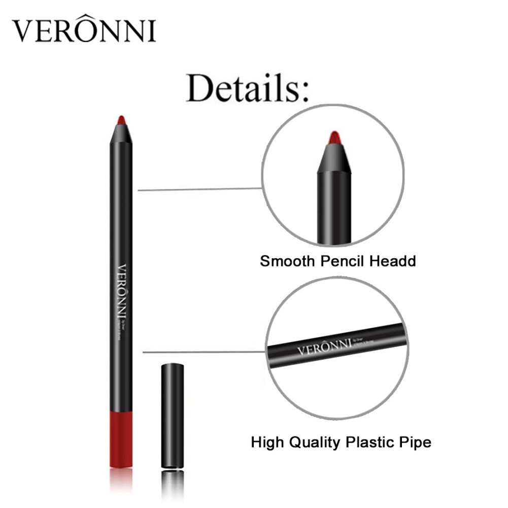 Chứng Khoán sẵn sàng Matte Son môi lỏng Lip Cream lâu dài không thấm nước Lip Tint Liptint Matte Lip Đất Sét Bút Chì Môi Lót Môi son bóng Son Môi Trang Điểm Đường Viền Matte Kéo Dài Kẻ Viền COD