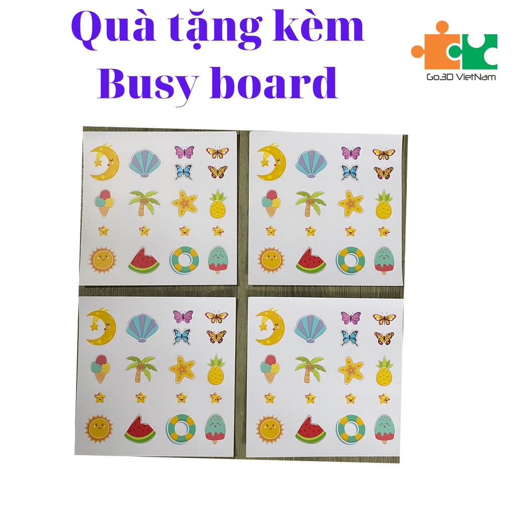 Hình dán busy board, bảng bận rộn