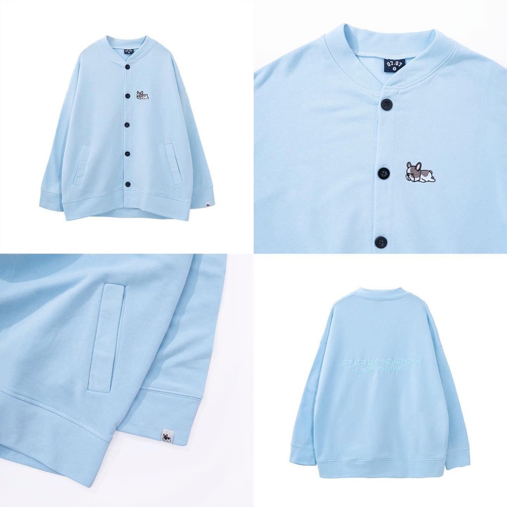 ÁO CARDIGAN THÊU CÚN CỰC XINH RỘNG | BigBuy360 - bigbuy360.vn