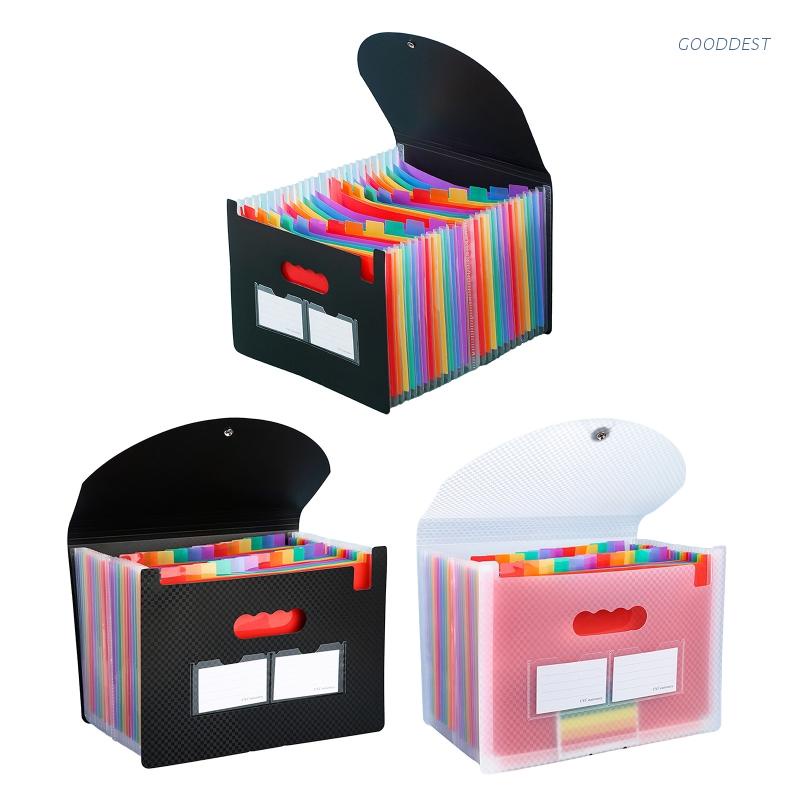 Túi Đựng Tài Liệu 24 Ngăn Cỡ A4 Tiện Dụng