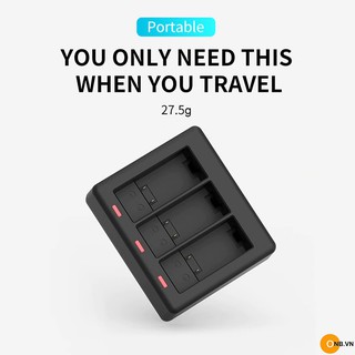 Telesin Dock sạc pin cổngType C cho Gopro 9/10