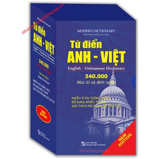 Từ Điển Anh - Việt (340000 Từ)