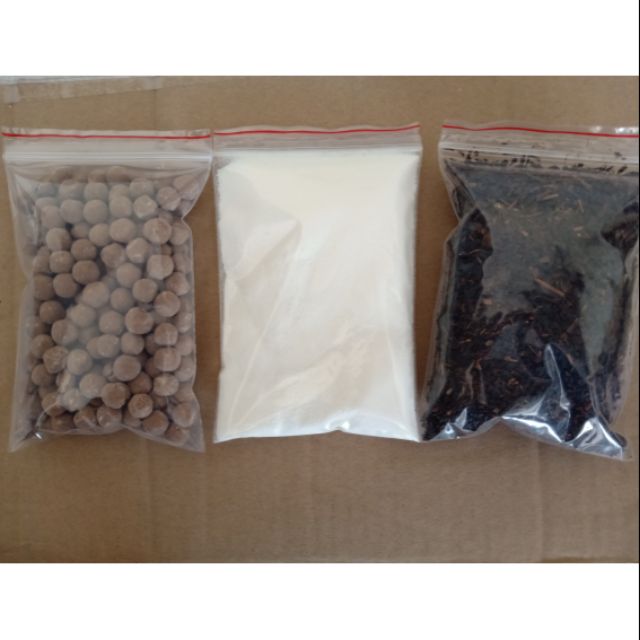 Set hồng trà sữa