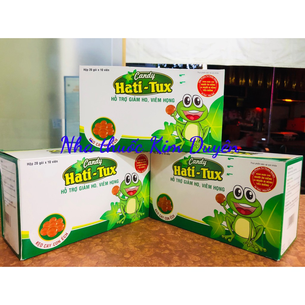 KẸO HATI-TUX HỖ TRỢ GIẢM HO VIÊM HỌNG NGAY LẬP TỨC