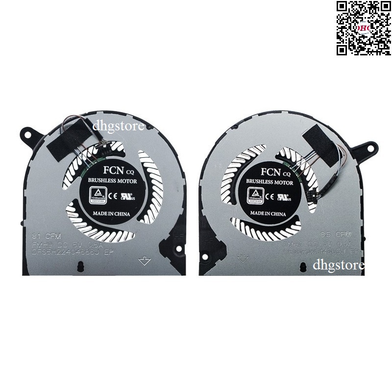 Fan quạt tản nhiệt CPU-GPU laptop Dell Dell G3 3500 G5 15 SE 5500 5505 G5 5500 2020