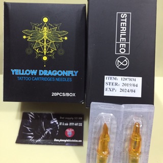 Kim Pen Ngòi vàng 1207RM Yellow dragonfly đánh bóng