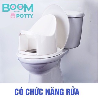 BÔ VỆ SINH THÔNG MINH,ĐA NĂNG CHO BÉ BOOM POTTY (CHÍNH HÃNG)