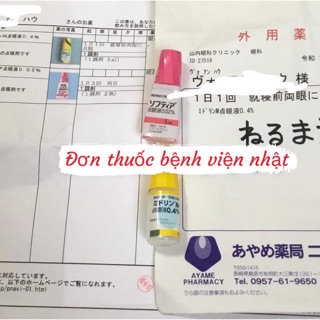 Nhỏ mắt santen