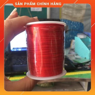 Freeship * ( 100m) cuộn dây đan tết vòng tim bóng 1mm *