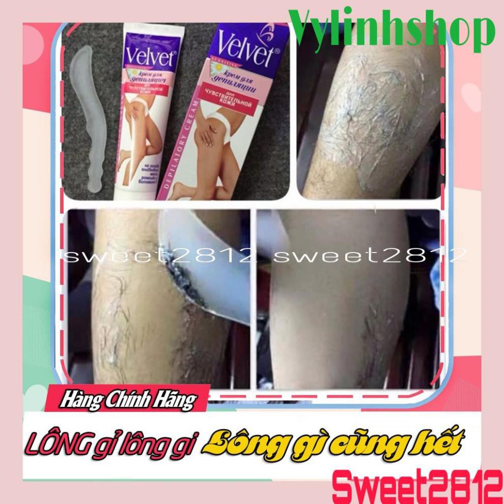 [FREESHIP TỪ 50K]Kem Tẩy Lông Velvet Nga 100ml Chính Hãng