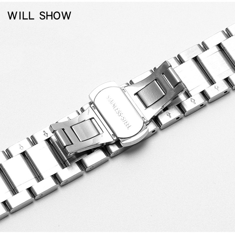 Dây Đeo Inox Cho Đồng Hồ Thông Minh LONGINES 12 / 13 / 14 / 15 / 16 / 17 / 18 / 19 / 20 / 21 / 22 mm