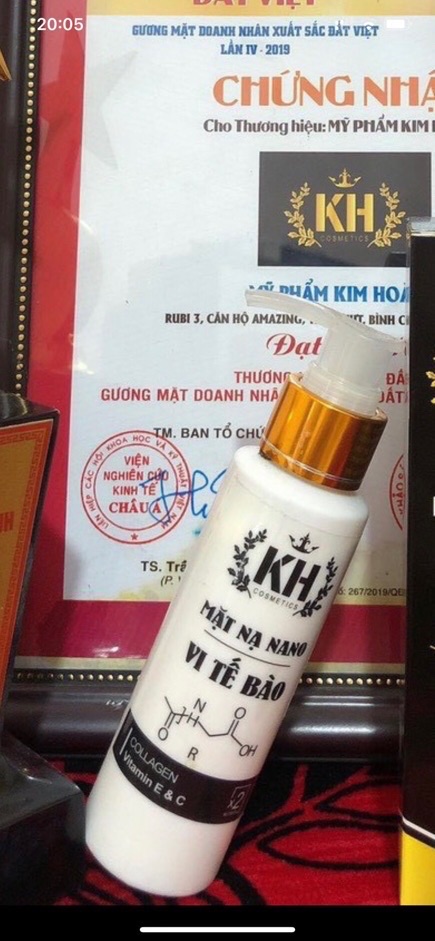 Mặt Nạ NaNo Ủ Trắng Da Kim Hoàng Chính Hãng