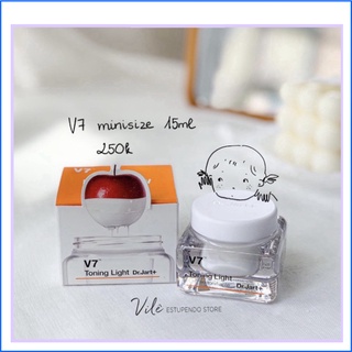 Kem dưỡng trắng tái tạo da V7 Toning light Hàn Quốc size mini 15ml