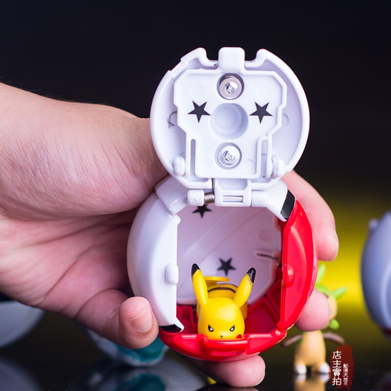 Nguyên Bản Pokémon Elf Ball Anime Hành động Hình Pikachu Quyến Rũ Sóc Bay Trò Chơi Đi Đồ Chơi Quà Tặng Sinh Nhật Cho Trẻ Em