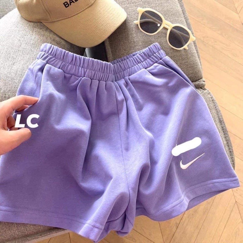 Quần đùi nữ mặc nhà - Quần short unisex cạp chun siêu HOT