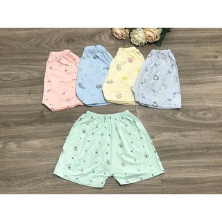 Quần đùi cotton và thun lạnh cho bé trai bé gái