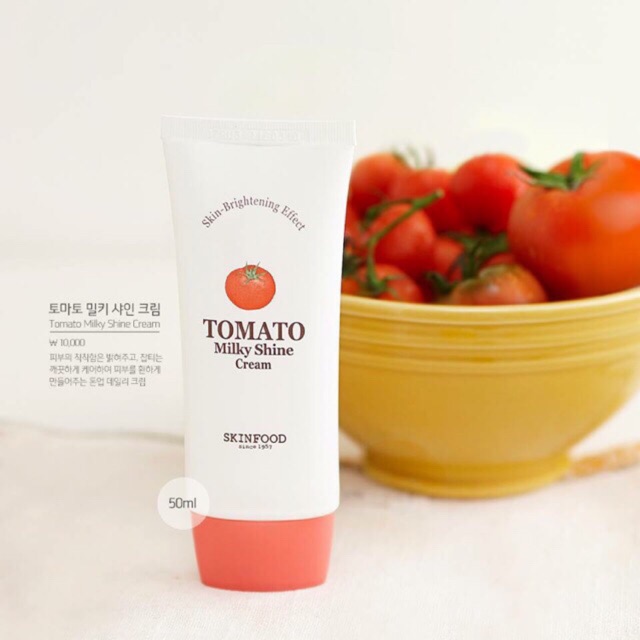 Kem dưỡng Skinfood Tomato Milky Shine Cream (T1/2022)