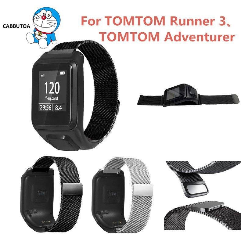 Dây Đeo Nam Châm Cho Đồng Hồ Tomtom Runner3 Thời Trang