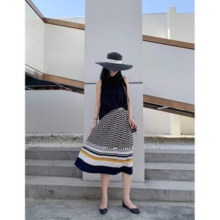 Chân váy dập li
