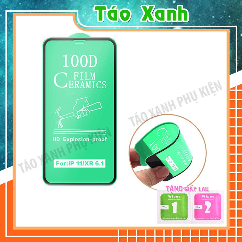 Cường Lực Iphone Dẻo Full Màn 100d (Không Lo Sứt Mẻ)