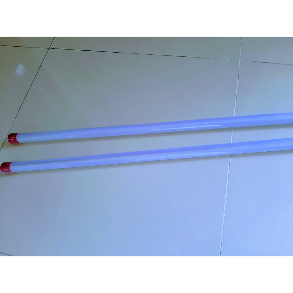 Bóng Đèn Led Tuýp T8 Màu Đỏ 60cm - 1m2 18W, Đèn Led Nhựa 1.2m Sáng Đỏ Sẵn Dây Nguồn (đặt mua từ 2 sp)