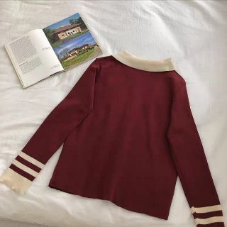 Áo len mỏng cổ peter pan ulzzang