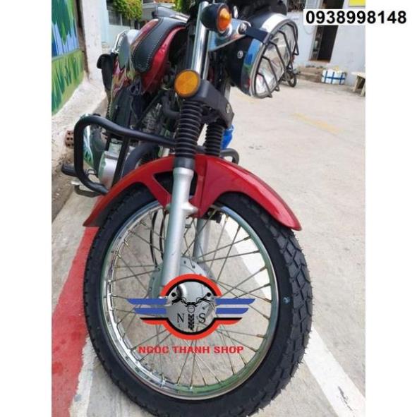 Lốp gai bán địa hình siêu êm không kêu khi chạy size 17  cho GD110 W175 và các dòng xe --NTS