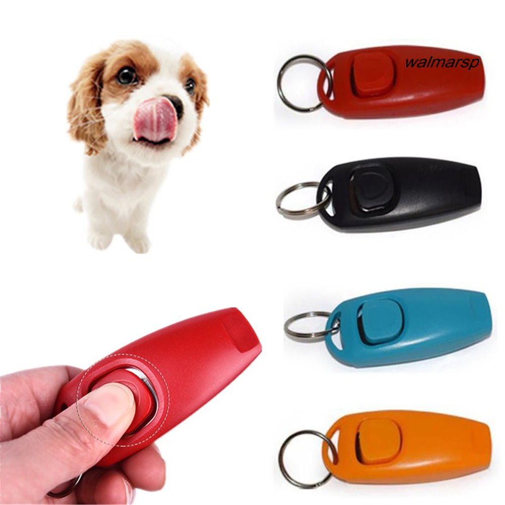 Dụng Cụ Huấn Luyện Thú Cưng 2 Trong 1 Có Móc Khóa Tiện Lợi