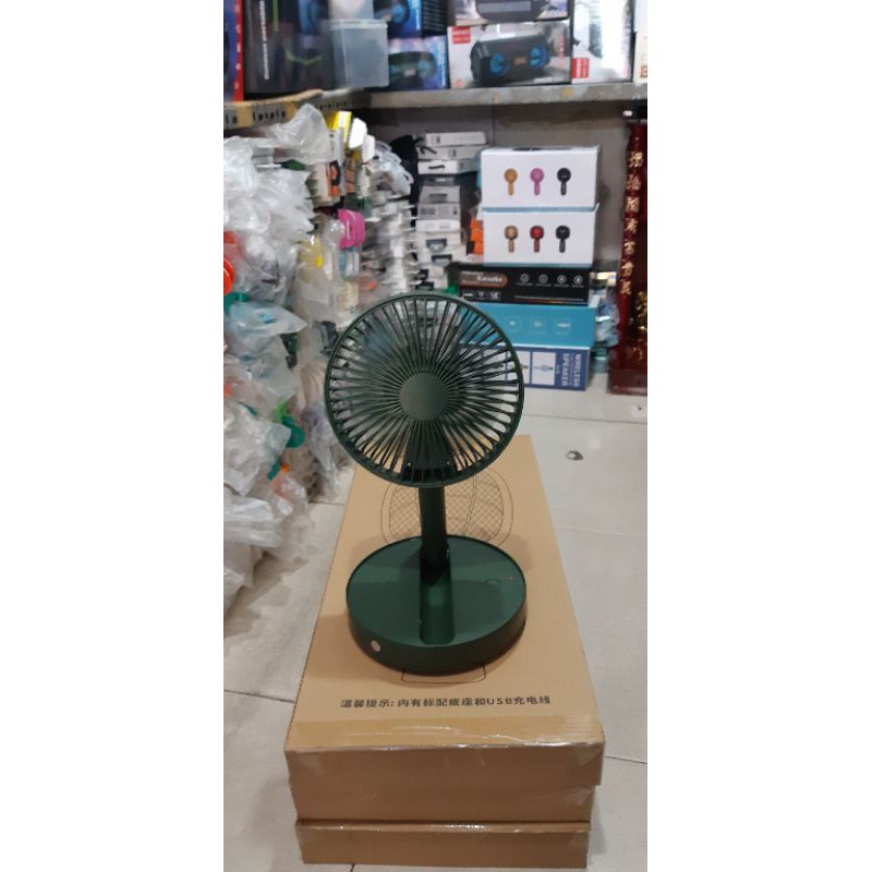 Quạt Sạc Tích Điện Gấp Gọn Hay Kéo Dài Đa Năng Tiện Ích | BigBuy360 - bigbuy360.vn