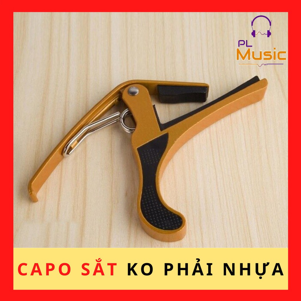 Capo guitar bằng sắt dùng được cho đàn guitar acoustic guitar classic đàn ukulele