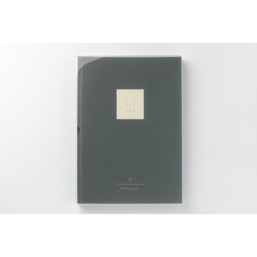 Binder Collect Book ARTBOX Hàn Quốc Đựng Ảnh Kỉ Niệm Màu Đen 20 Trang