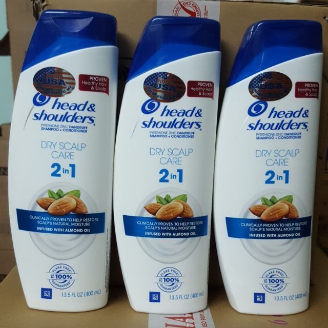 (Mẫu Mới) Dầu Gội - Xả Head &amp; Shoulders  400ml của Mỹ