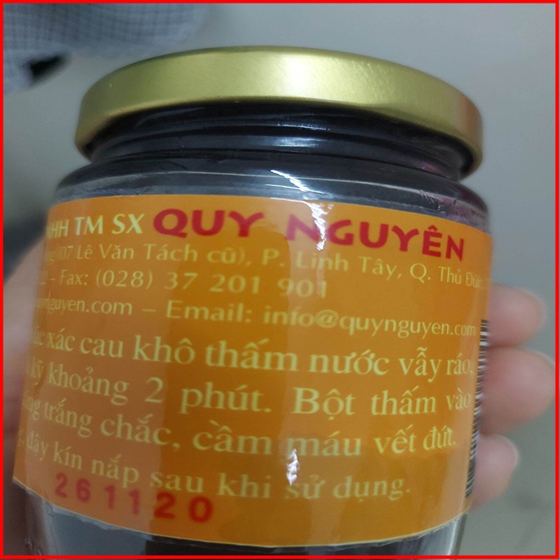Bột Denti Chà Răng Quy Nguyên Không Chất Bảo Quản 100g - NMOFF