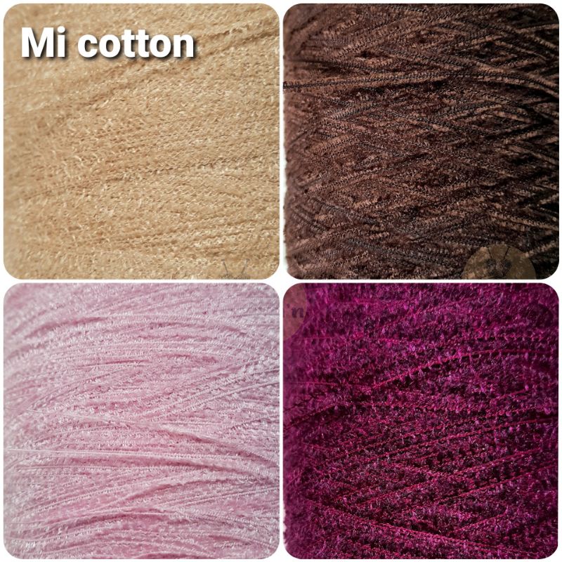 (100gr) Len mi cotton Nhật, đan móc áo hè thu