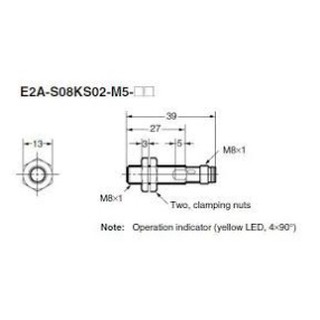 CẢM BIẾN OMRON E2A-S08KS02-M5-C1